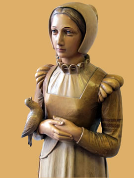 Statue of Saint Anne Line